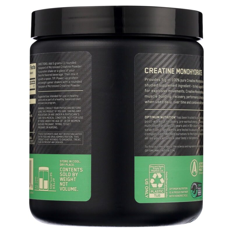 Optimum Nutrition Micronized Creatine - 300g - 60Serv - Image 5
