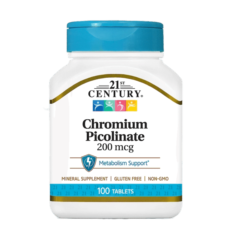 21st Century, Chromium Picolinate, 200mcg, 100 Tablets