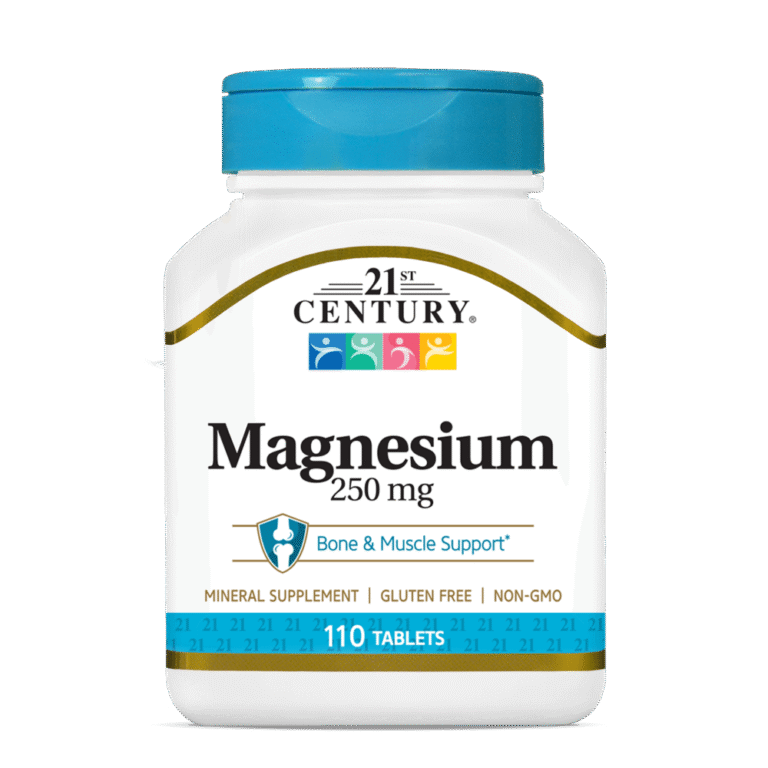 21st Century, Magnesium, 250mg, 110 Tablets, 110 Servings