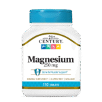 21st Century, Magnesium, 250mg, 110 Tablets, 110 Servings