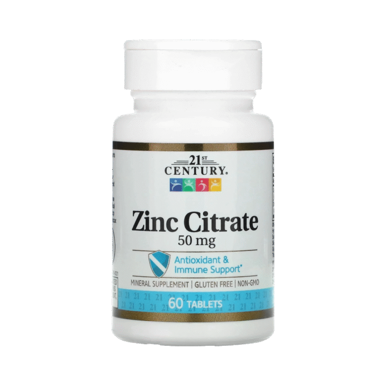 21st Century, Zinc Citrate, 50mg, 60 Tablets
