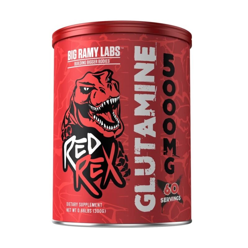 Big Ramy Labs Red Rex Glutamine Unflavored 300G 60Serv.
