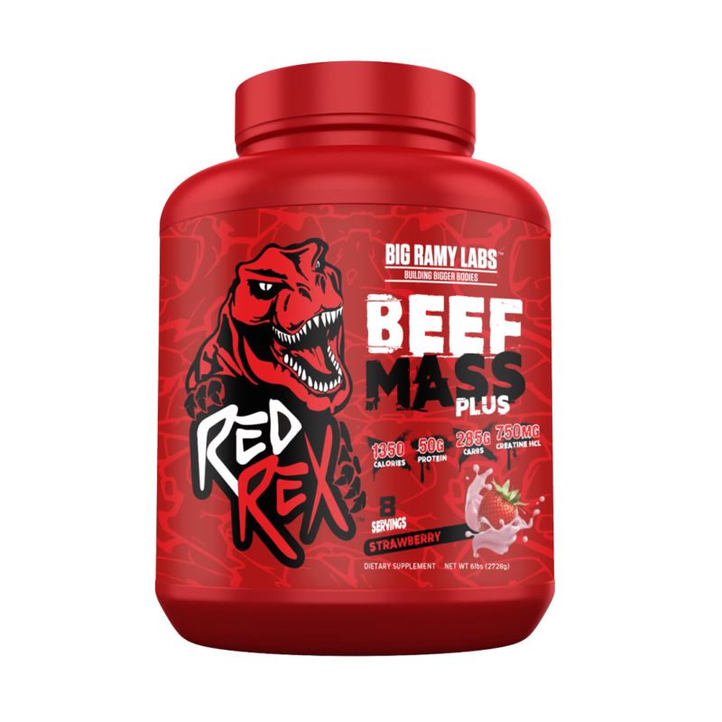 Red Rex Beef Mass Plus- 2780g - 8Serv