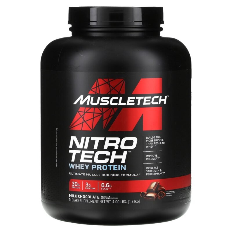 MuscleTech Nitro-Tech Whey Protein 1.81 kg