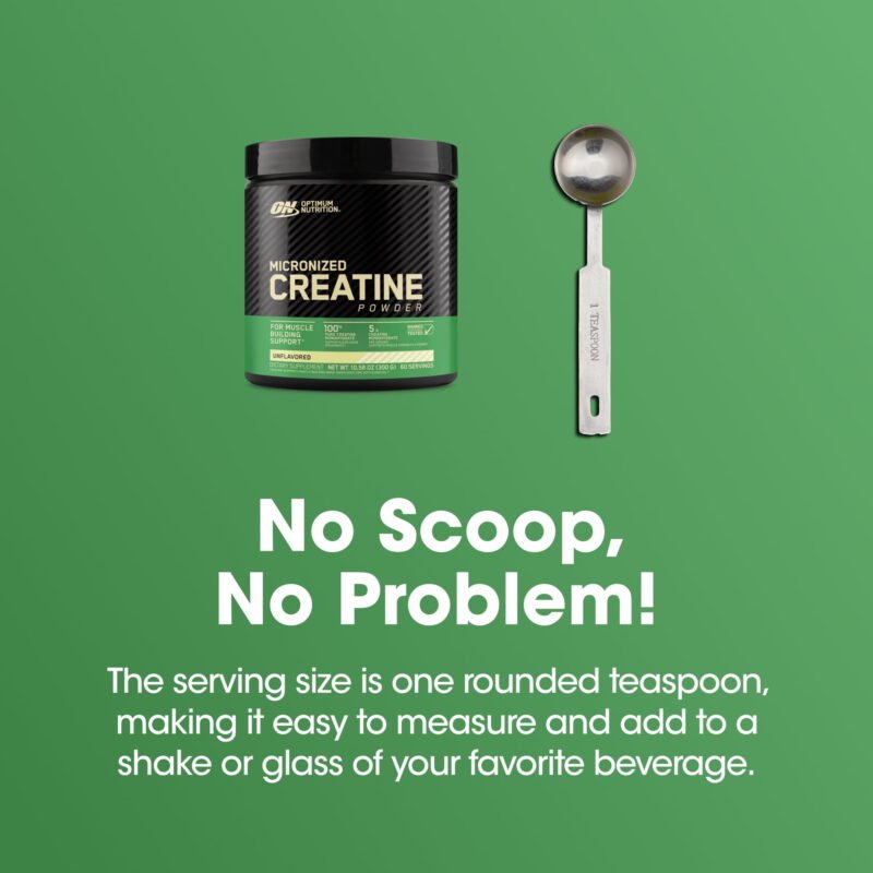 Optimum Nutrition Micronized Creatine - 300g - 60Serv - Image 7