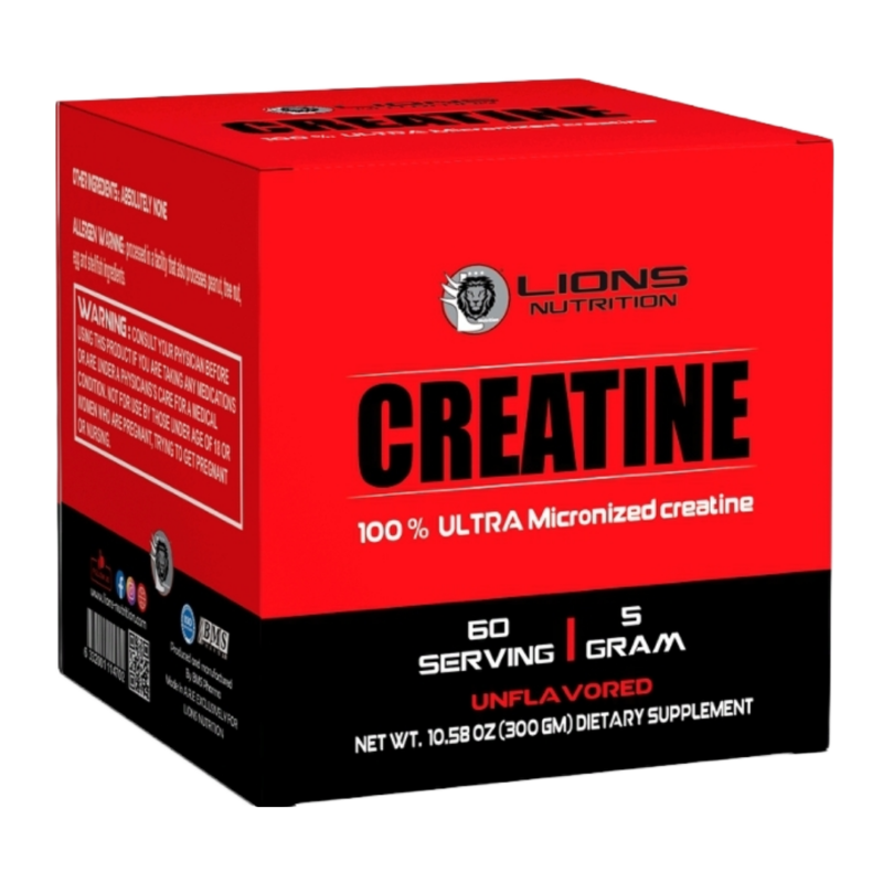 Lions Nutrition Creatine Monohydrate - 150g - 30Serv