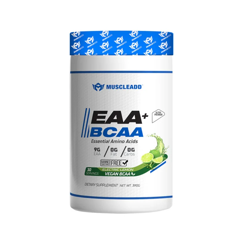 MuscleAdd EAA BCAA Essential Amino Acids - 390g - 30 Servings