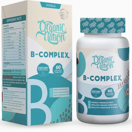 Organic Nation B-Complex 60Tabs 60Serv
