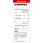 BadAss Nutrition, Mass, 3kg, 30 Servings