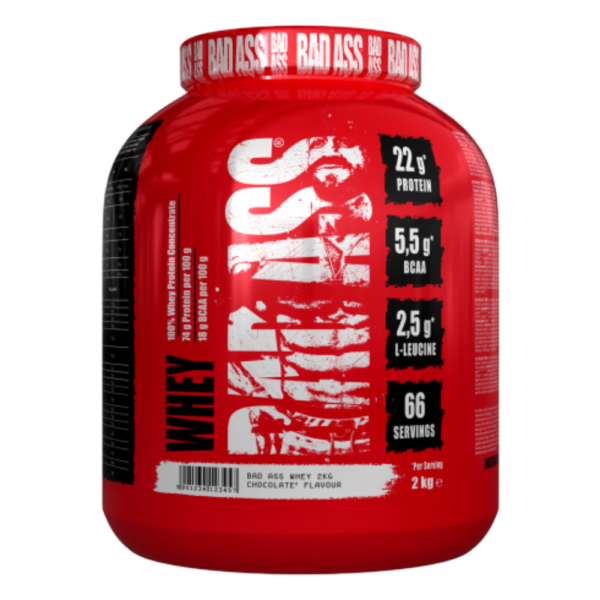 BadAss Nutrition, Whey, 2kg, 60 Servings