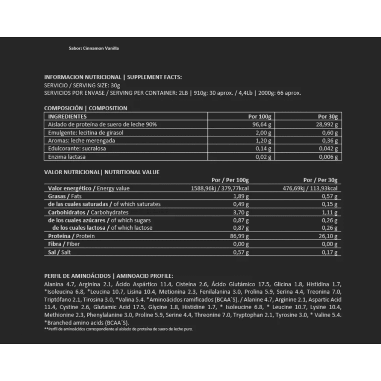 BigMan, Zero Isolate Whey, 2kg, 60 Servings