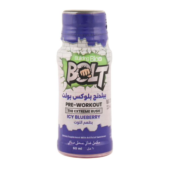 Building Blox, BOLT Pre-workout Shot, 60ml, 1 Servings