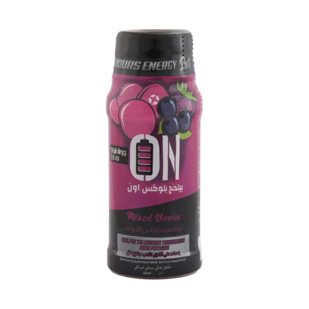 Building Blox, On Energy Shot, 60ml, 1 Servings
