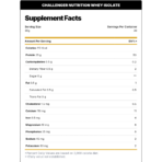 Challenger Nutrition, Whey Isolate, 900g, 30 Servings
