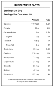 Challenger nutrition, Whey Isolate, 1.8kg, 60 Servings