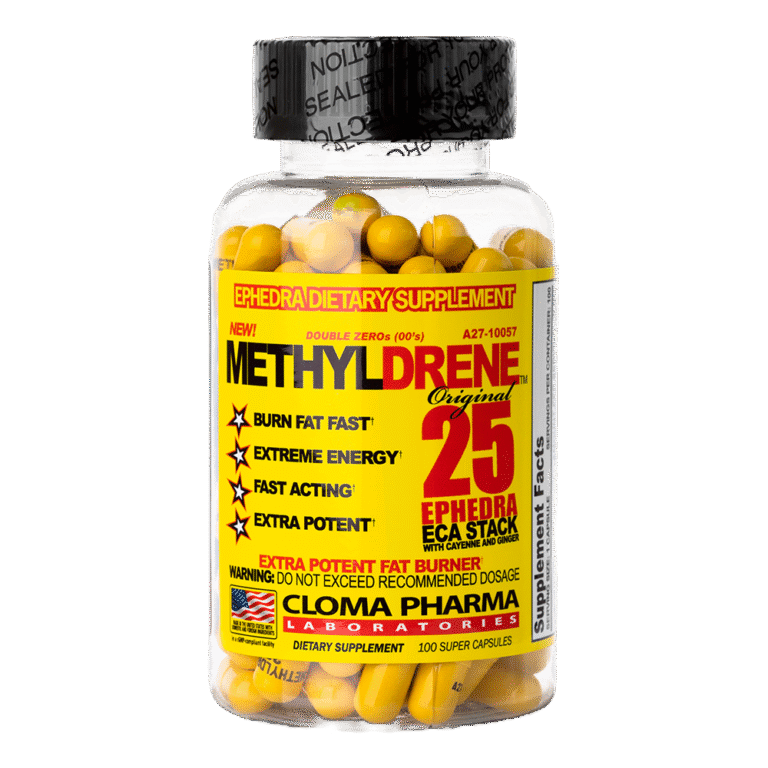 Cloma Pharma, Methyledrene, 100 Capsules, 100 Servings