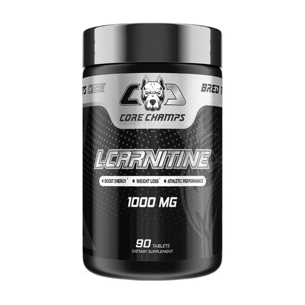 Core Champs, L-Carnitine, 1000Mg, 90 Tablets, 90 Servings