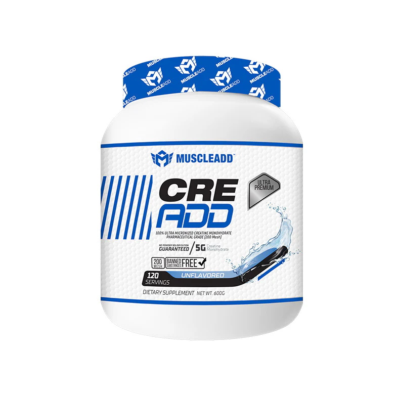 Muscle Add Cre Add - Unflavored - 600g - 120Serv