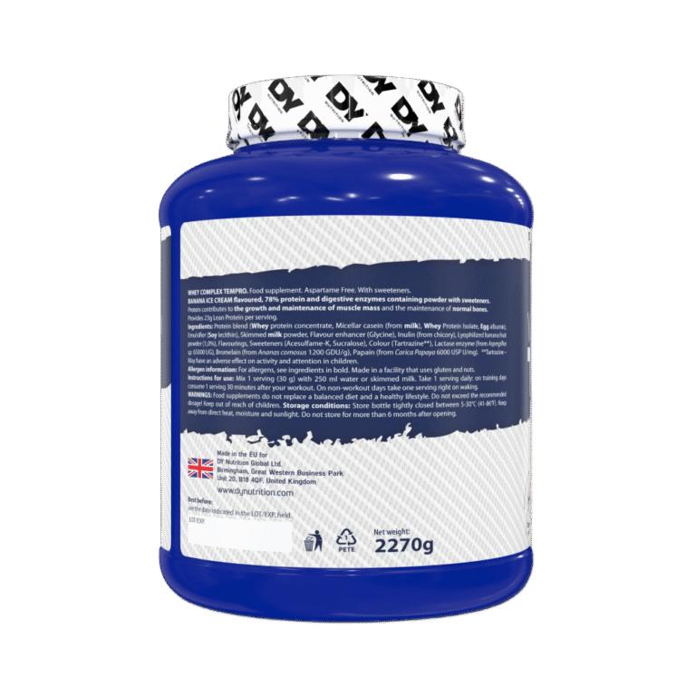 DY Nutrition, WHEY COMPLEX TEMPRO, 2.27kg, 75 Servings