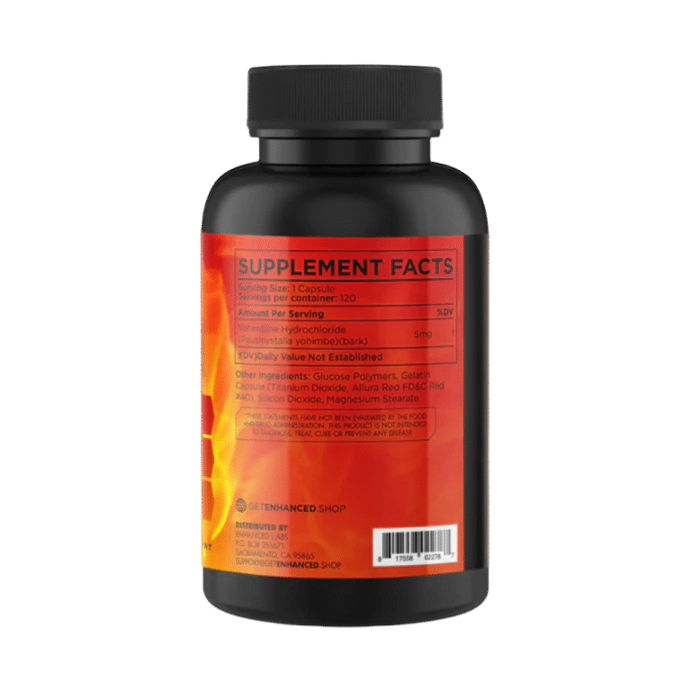 Enhanced Athlete, Yohimbine, 120 Capsules, 120 Servings