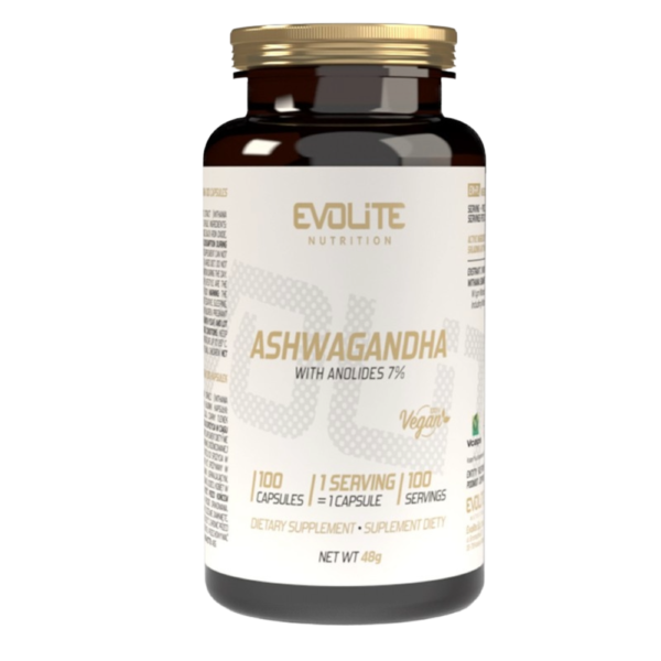 Evolite Nutrition, Ashwagandha, 100 Capsules, 100 Servings