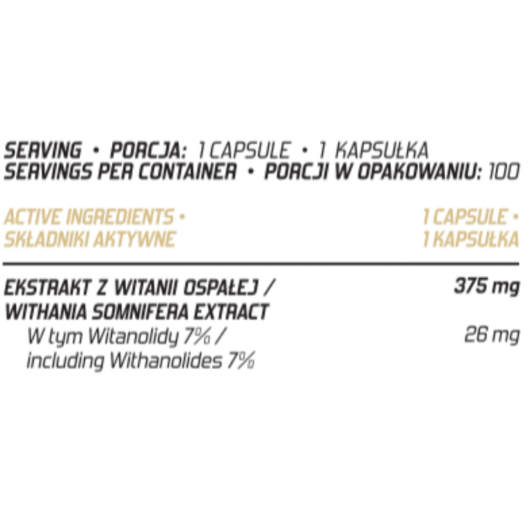 Evolite Nutrition, Ashwagandha, 100 Capsules, 100 Servings