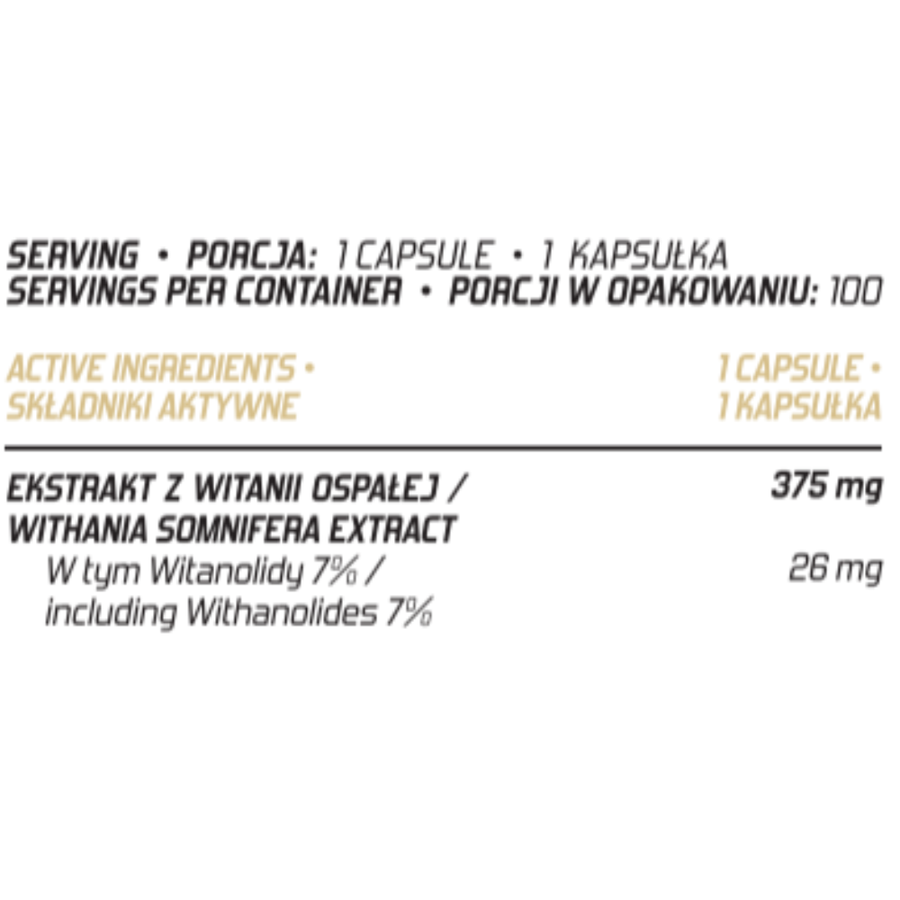 Evolite Nutrition, Ashwagandha, 100 Capsules, 100 Servings