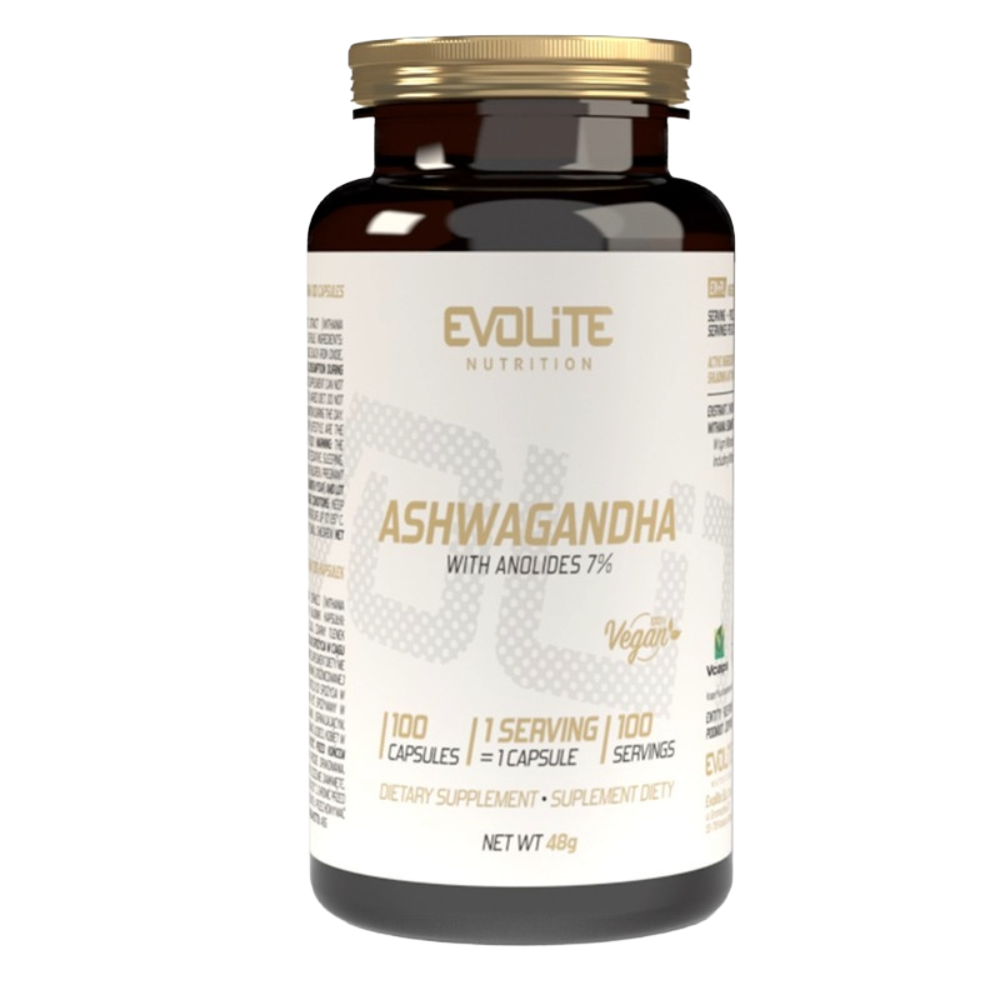 Evolite Nutrition, Ashwagandha, 100 Capsules, 100 Servings