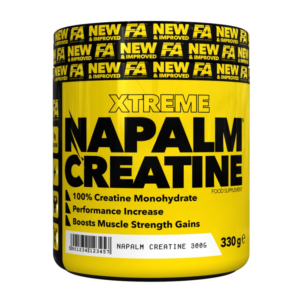 FA Nutrition, Napalm Creatine, 330g, 66 Serving