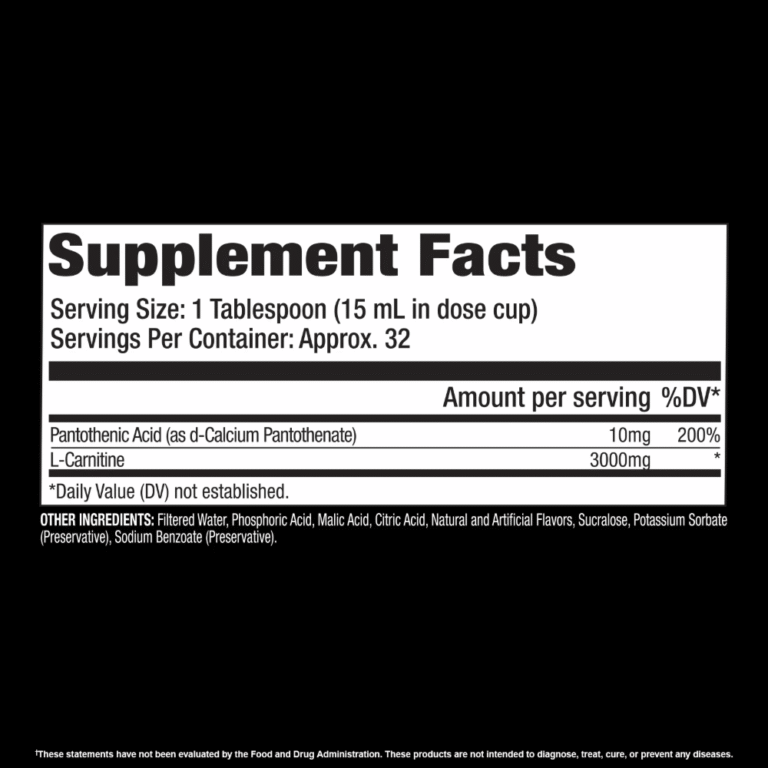 GAT Sports, L-Carnitine Liquid, 3000mg, 473ML, 32 Servings