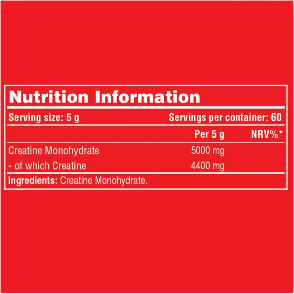 Galvanize Nutrition, Creatine Monohydrate, 300g, 60 Servings