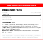 Inner Armour, Creatine Monohydrate, 400g, 133 Servings