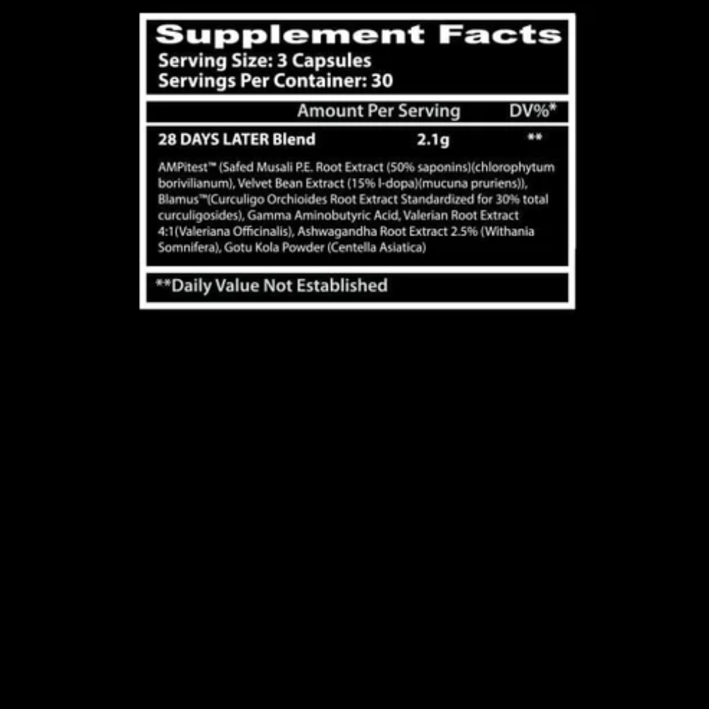 Insane Labz, 28 Days Later, 90 Capsules, 30 Servings