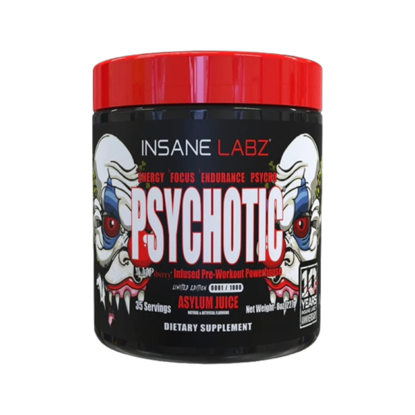 Insane Labz, Psychotic, 227g, 35 Servings