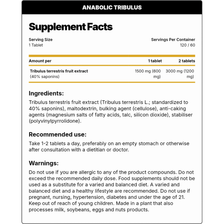 Kevin Levrone, Anabolic Tribulus, 120 Tablets, 120 Servings