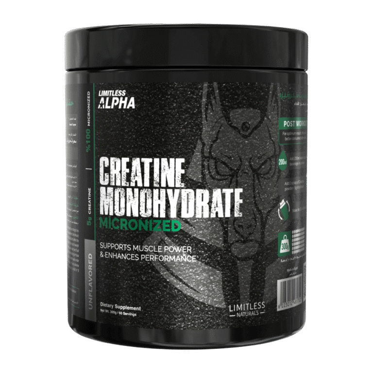 Limitless Alpha, Creatine Monohydrate Micronized, 300g, 60 Servings