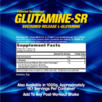 MHP, Glutamine-SR, 300g, 50 Servings