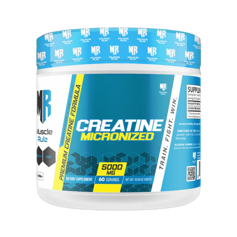 MUSCLE RULZ, Creatine Monohydrate, Unflavored, 300g, 60 Servings