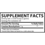 MUSCLE RULZ, Creatine Monohydrate, Unflavored, 300g, 60 Servings