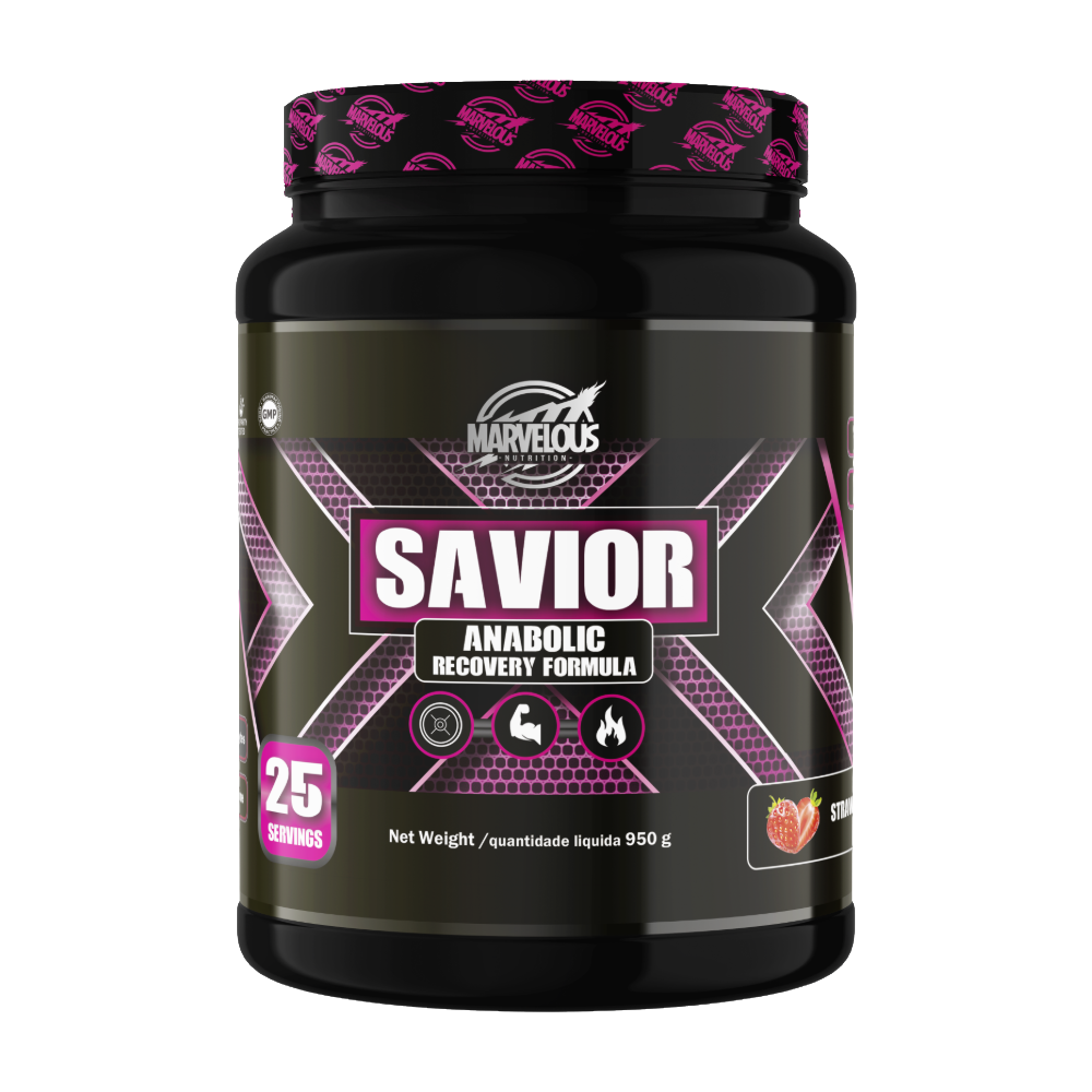 Marvelous Nutrition, SAVIOR ANABOLIC RECOVERY FORMULA, 950g, 25 Servings Marvelous Nutrition, SAVIOR ANABOLIC RECOVERY FORMULA, 950g, 25 Servings