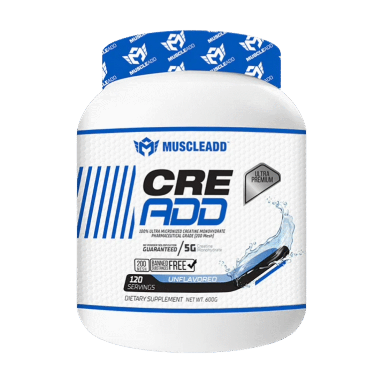 Muscle Add, Cre Add, Unflavored, 600g, 120 Servings