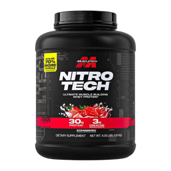 MuscleTech, NitroTech Whey Protein, 1.81 kg, 40 serving