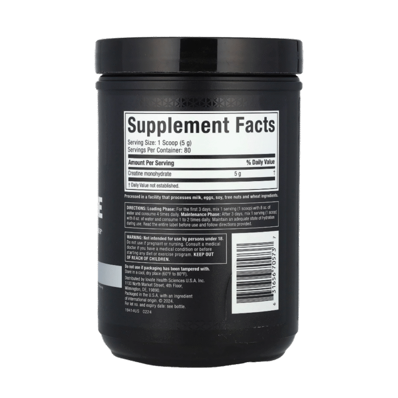 MuscleTech, Platinum 100% Creatine, Unflavored, 400G, 80 Servings - Image 2