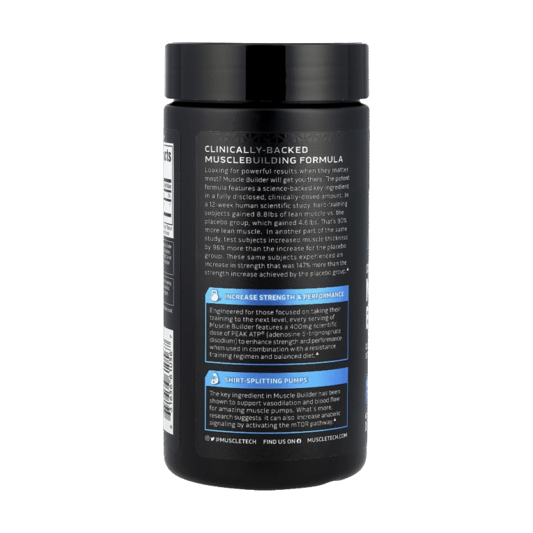 MuscleTech, Platinum Muscle Builder, 60 Capsules, 60 Servings