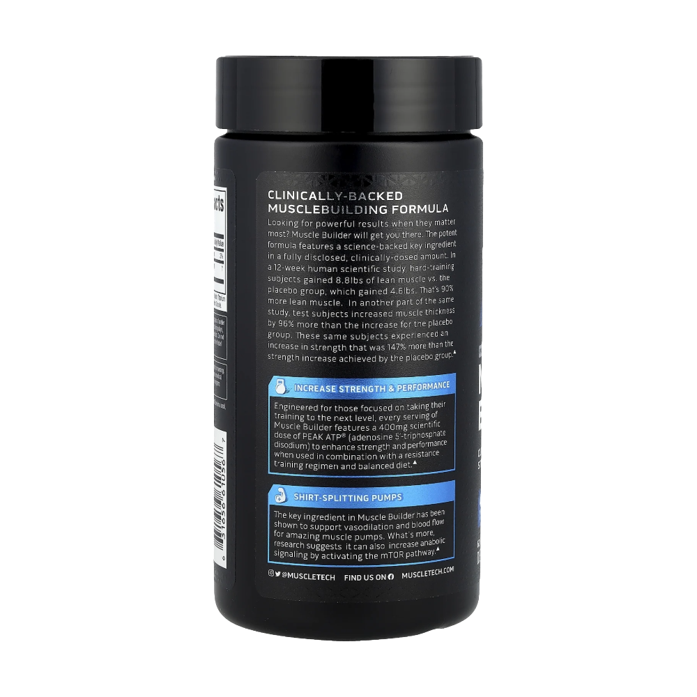 MuscleTech, Platinum Muscle Builder, 60 Capsules, 60 Servings