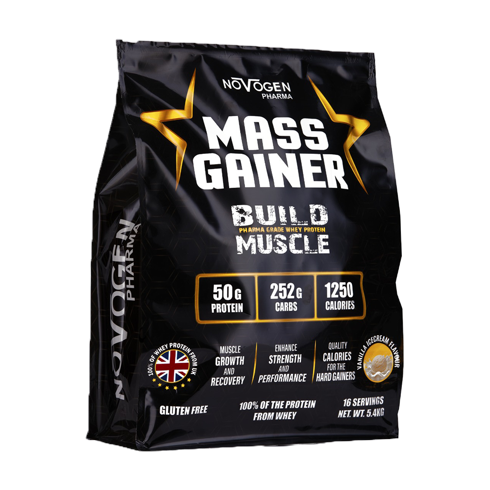 Novogen pharma, Mass Gainer, 5.4kg, 16 Serving