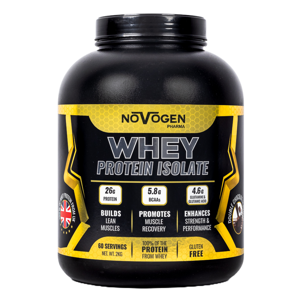 Novogen pharma, Whey protein Isolate, 2kg, 60 Serving