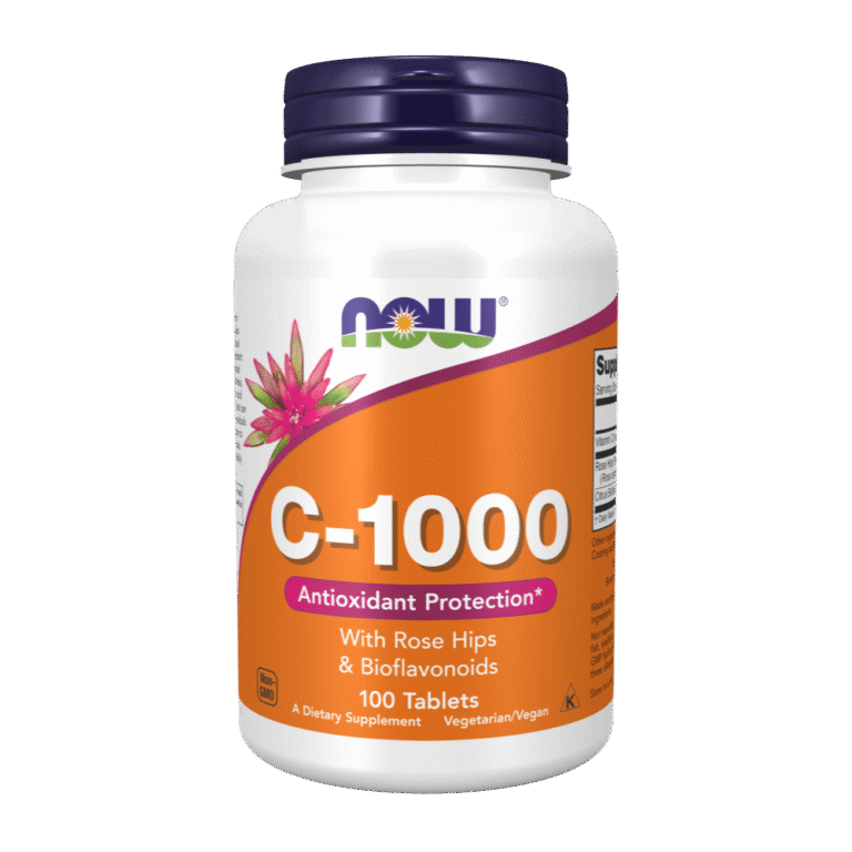 Now Foods, Vitamin C-1000, 100 Tablets, 100 Servings