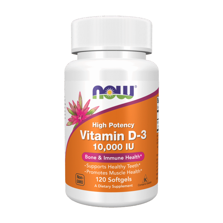 Now Foods, Vitamin D3 10,000 IU, 120 Softgel, 120 Servings