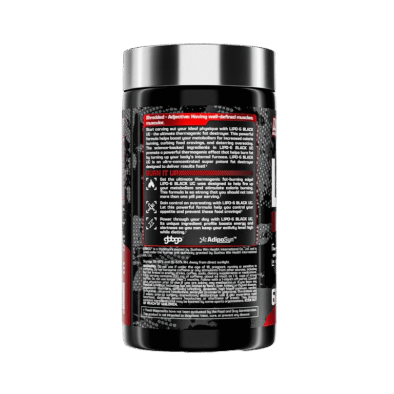 Nutrex Research, Lipo-6 Black UC, 60 Capsules, 60 Serving back 1